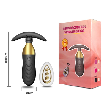 Unisex Anal Plug Vibrator / Adult Remote Control Butt Plug / Anal Dildo Toy - EVE's SECRETS